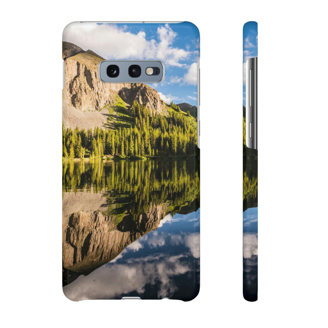 Mountain Scene Reflected - Phone Case