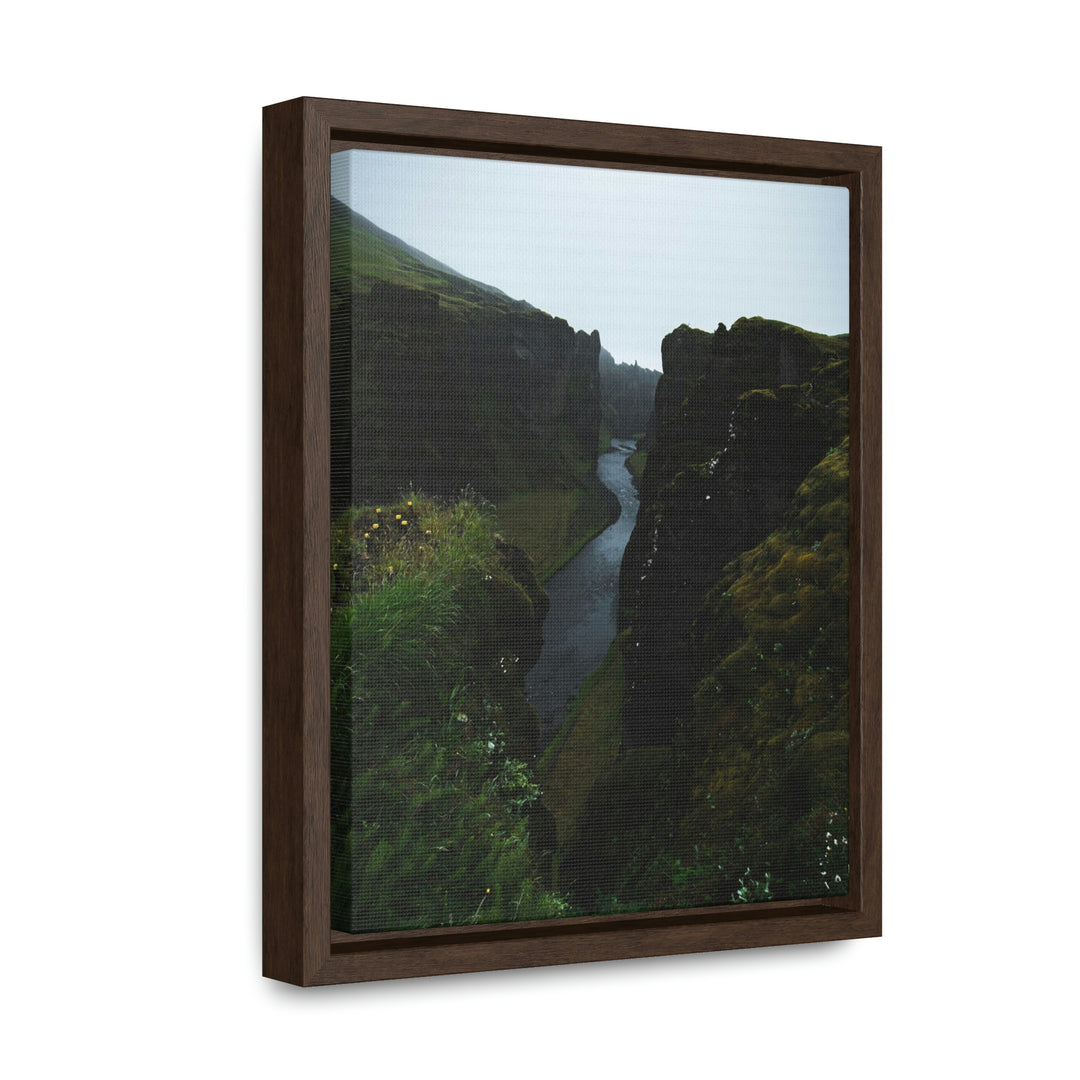 A View of the River - Canvas with Frame