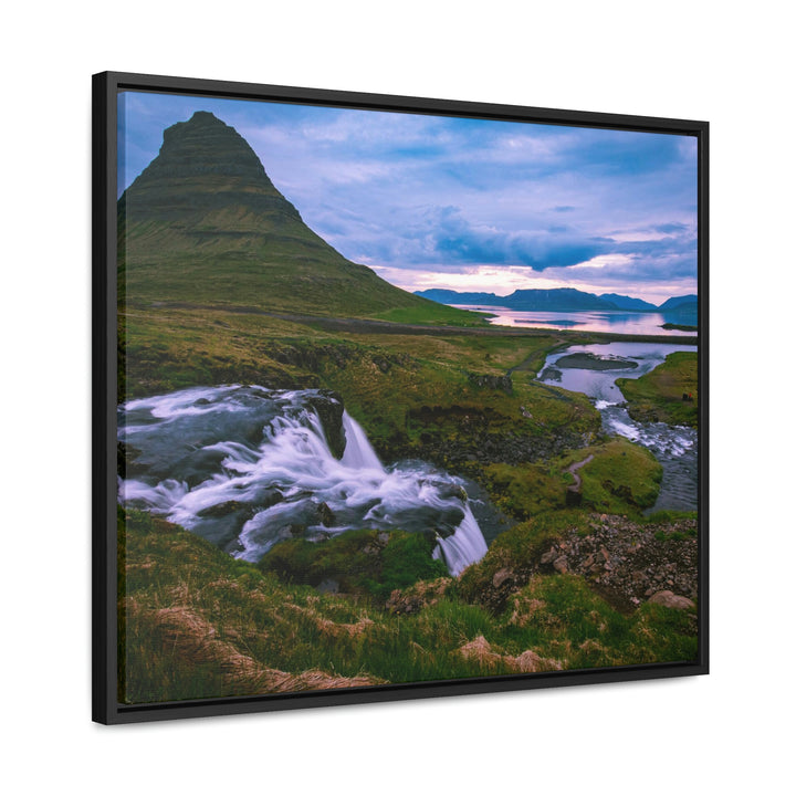 An Icelandic Sunset - Canvas with Frame