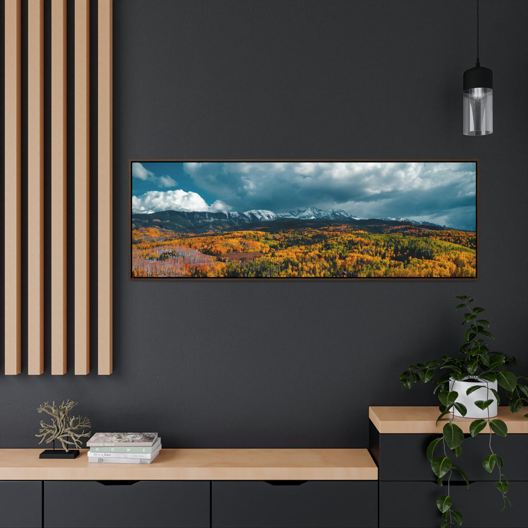 Golds of Autumn - Canvas with Frame