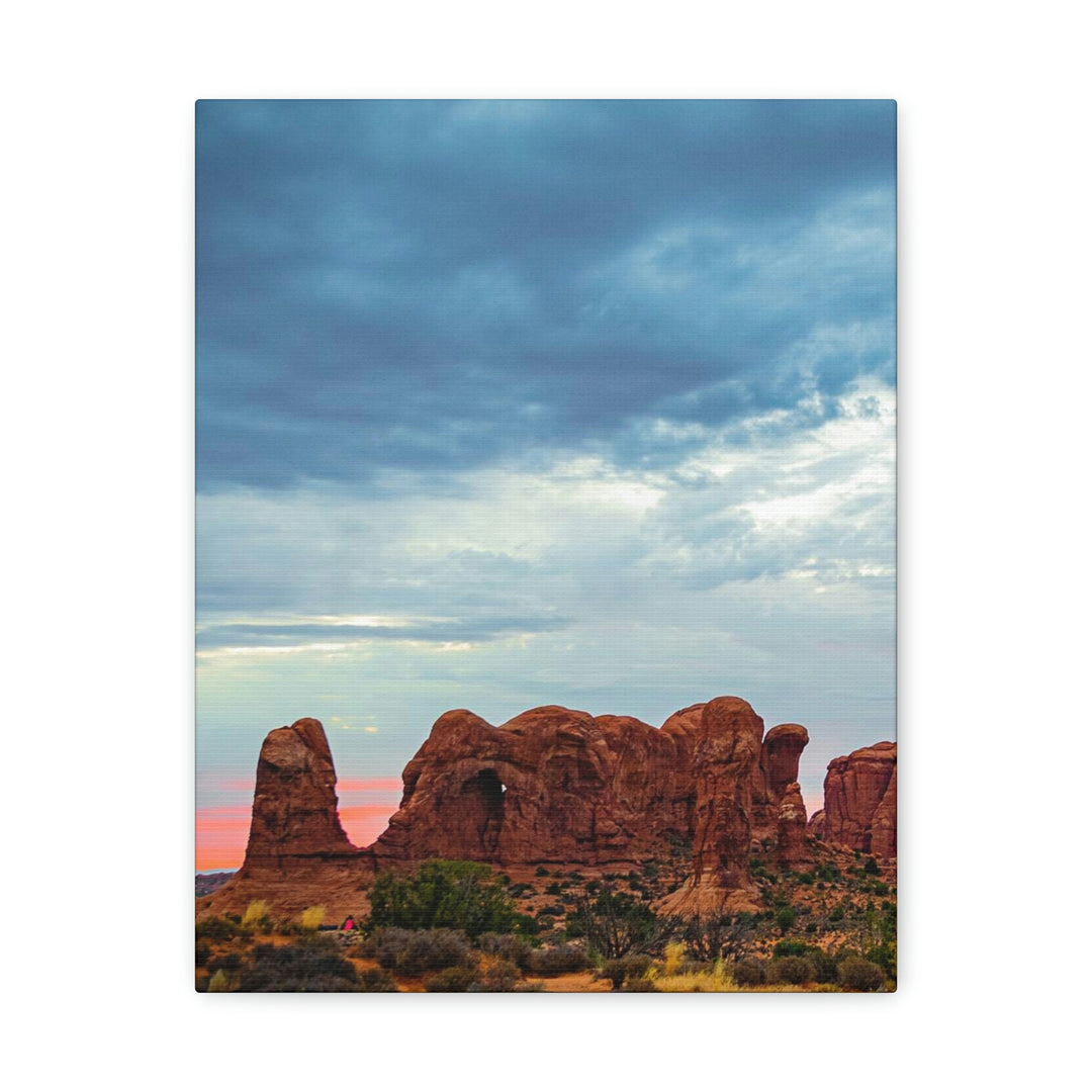 Arches at Sunset - Canvas