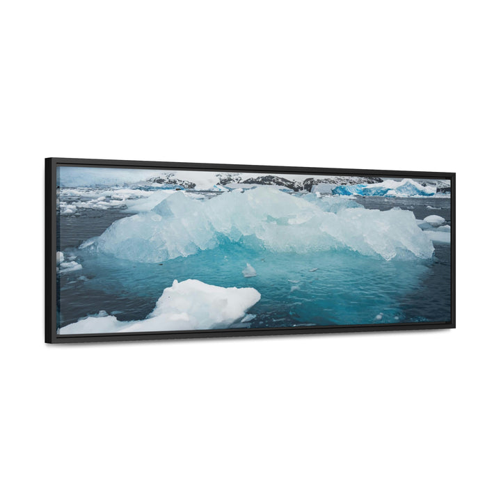 Floating Ice - Canvas with Frame