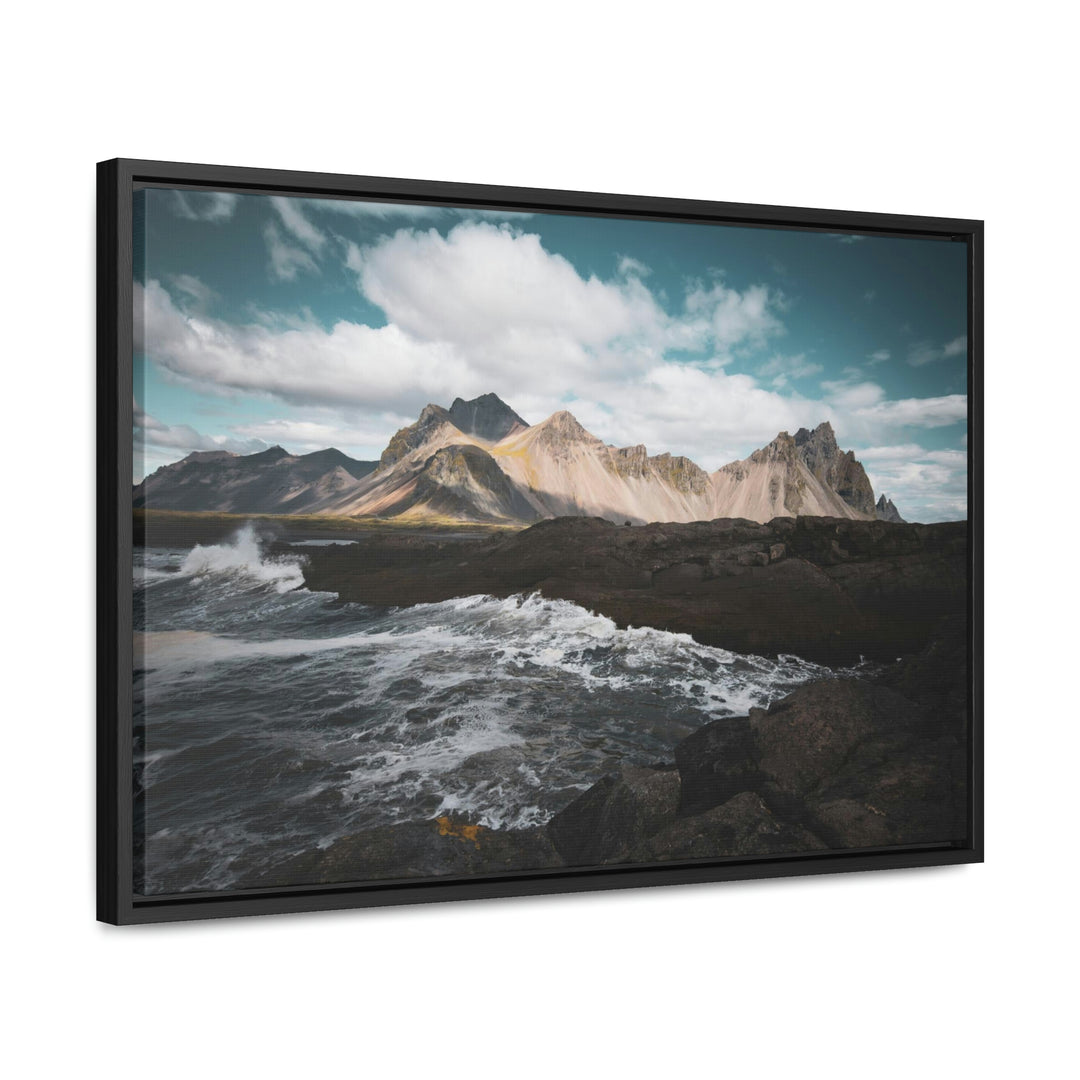 Crashing Sea - Canvas with Frame