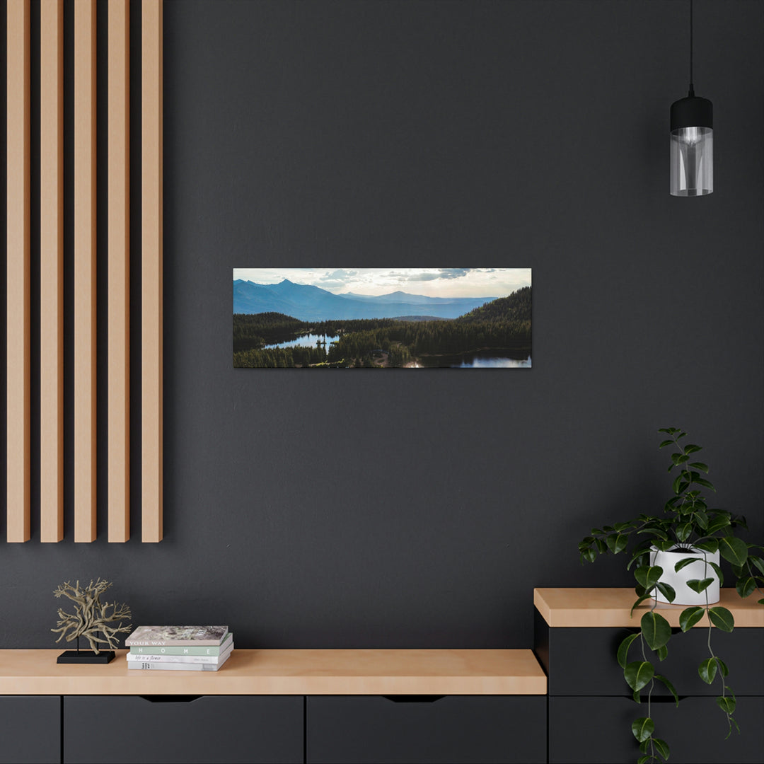 Cool Mountain Lakes - Canvas