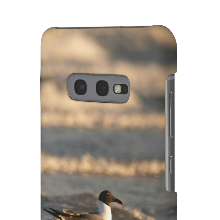 Laughing Gull in the Surf - Phone Case