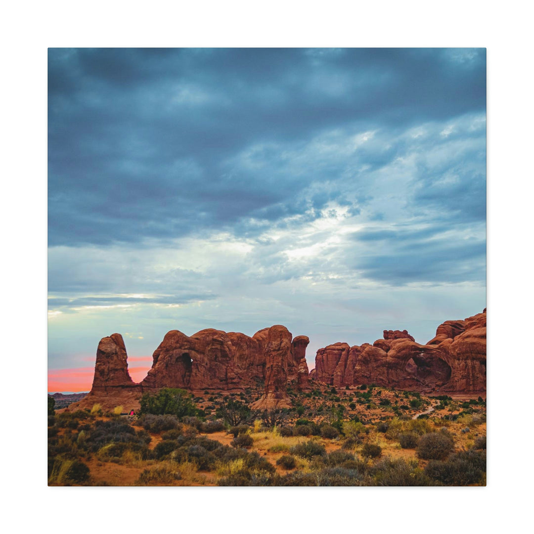 Arches at Sunset - Canvas