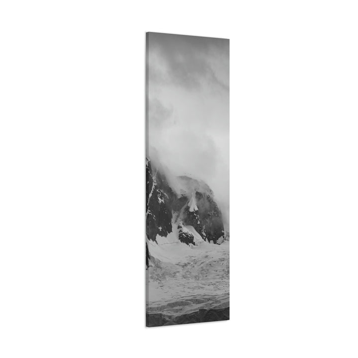 The Mist Descends in Black and White - Canvas