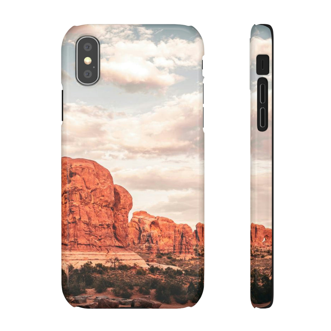 A Desert Sunset - Phone Case