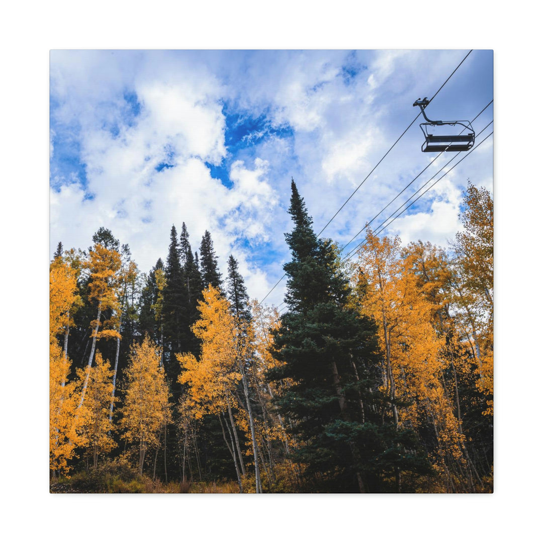 Chairlift in Suspension - Canvas