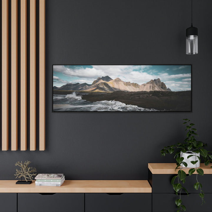 Crashing Sea - Canvas with Frame