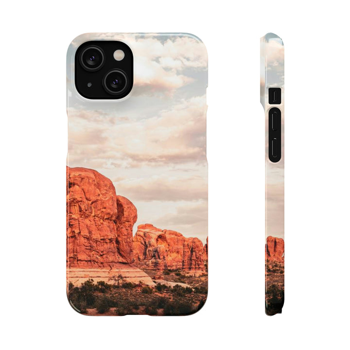 A Desert Sunset - Phone Case