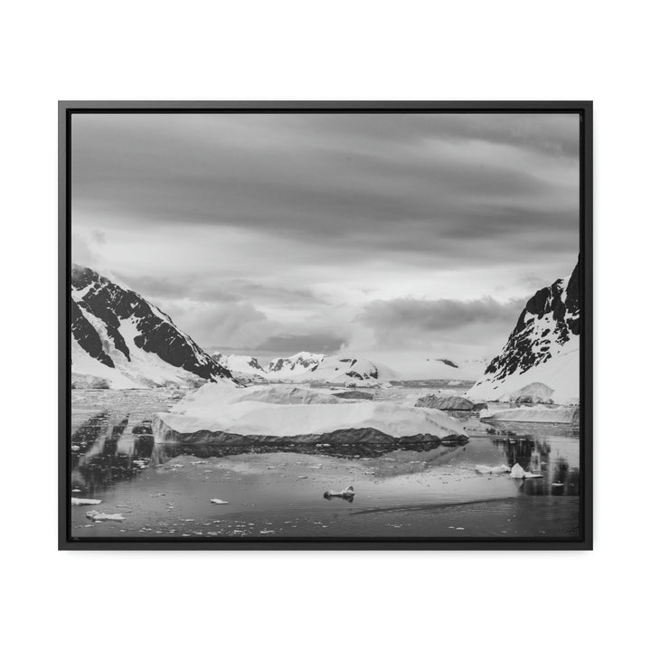 A Still Day in Black and White - Canvas with Frame