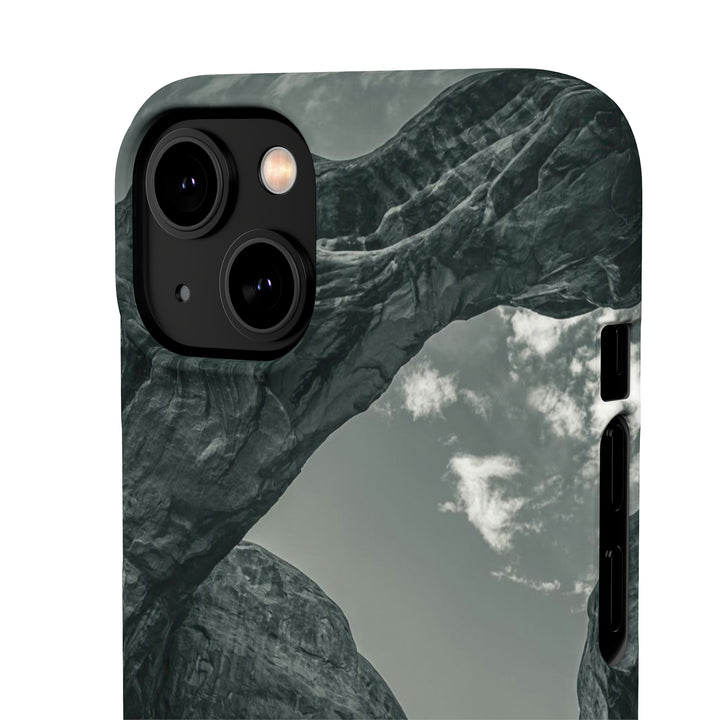 Natural Frames Part 4 in Black and White - Phone Case