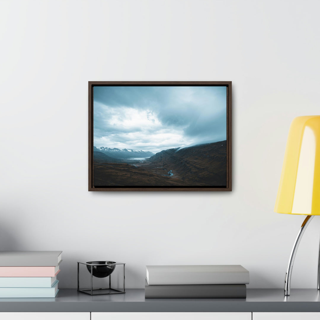 Icelandic Scene - Canvas with Frame