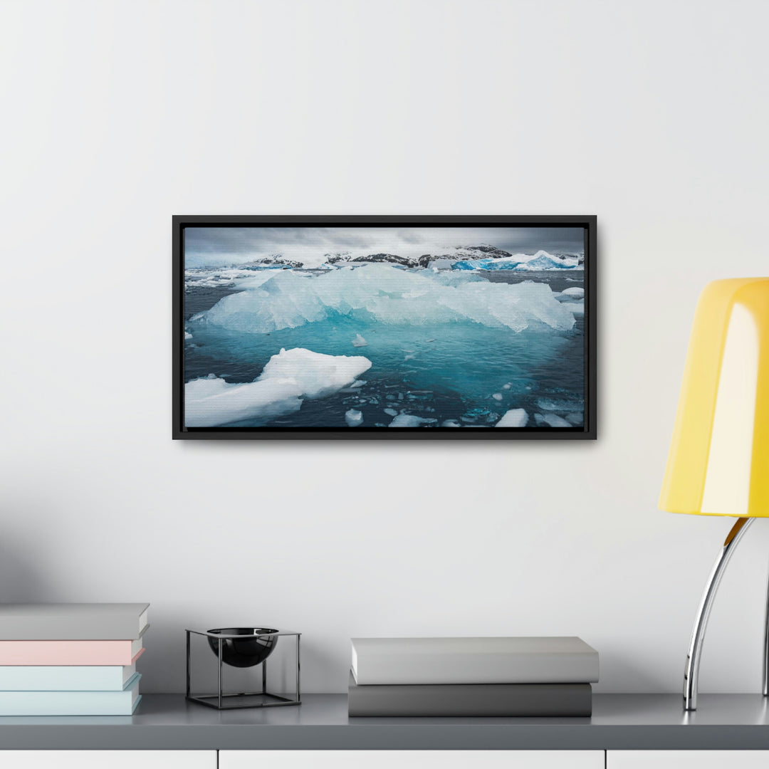 Floating Ice - Canvas with Frame