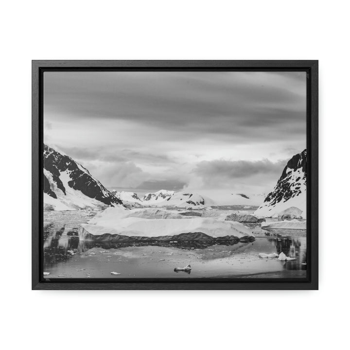 A Still Day in Black and White - Canvas with Frame