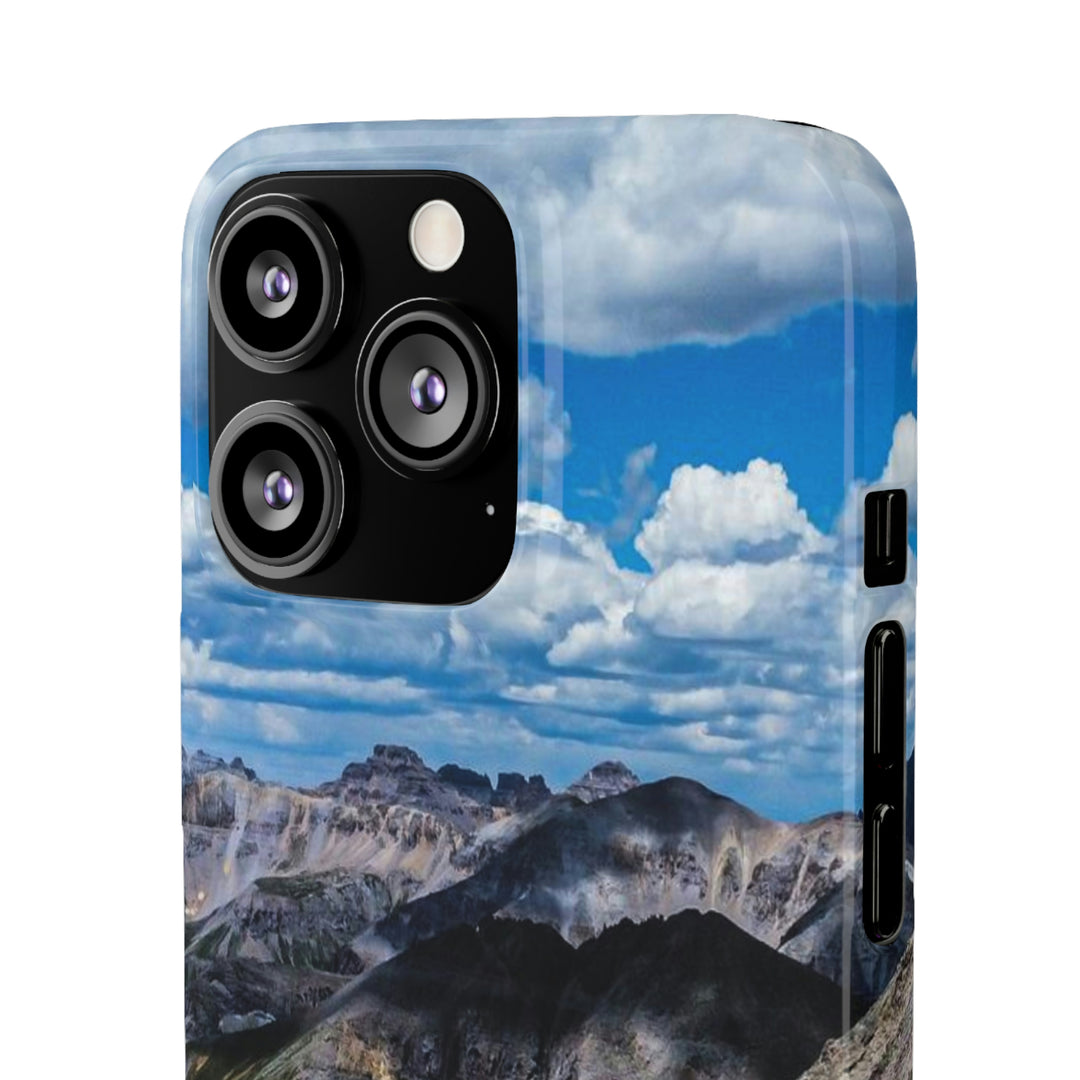 Imogene Pass From the Air - Phone Case