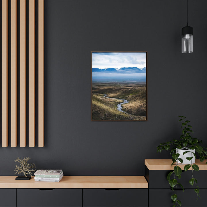 The Fog Approaches - Canvas with Frame