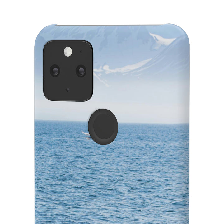 A Whale and A Mountain - Phone Case