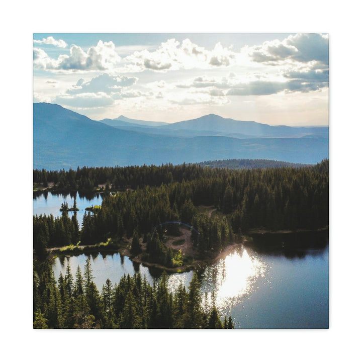 Cool Mountain Lakes - Canvas