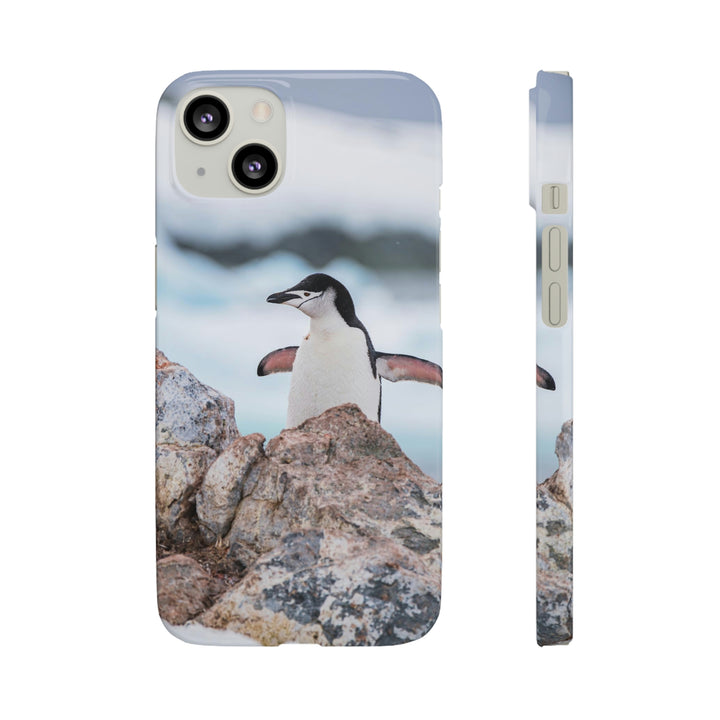 Stretched Penguin - Phone Case