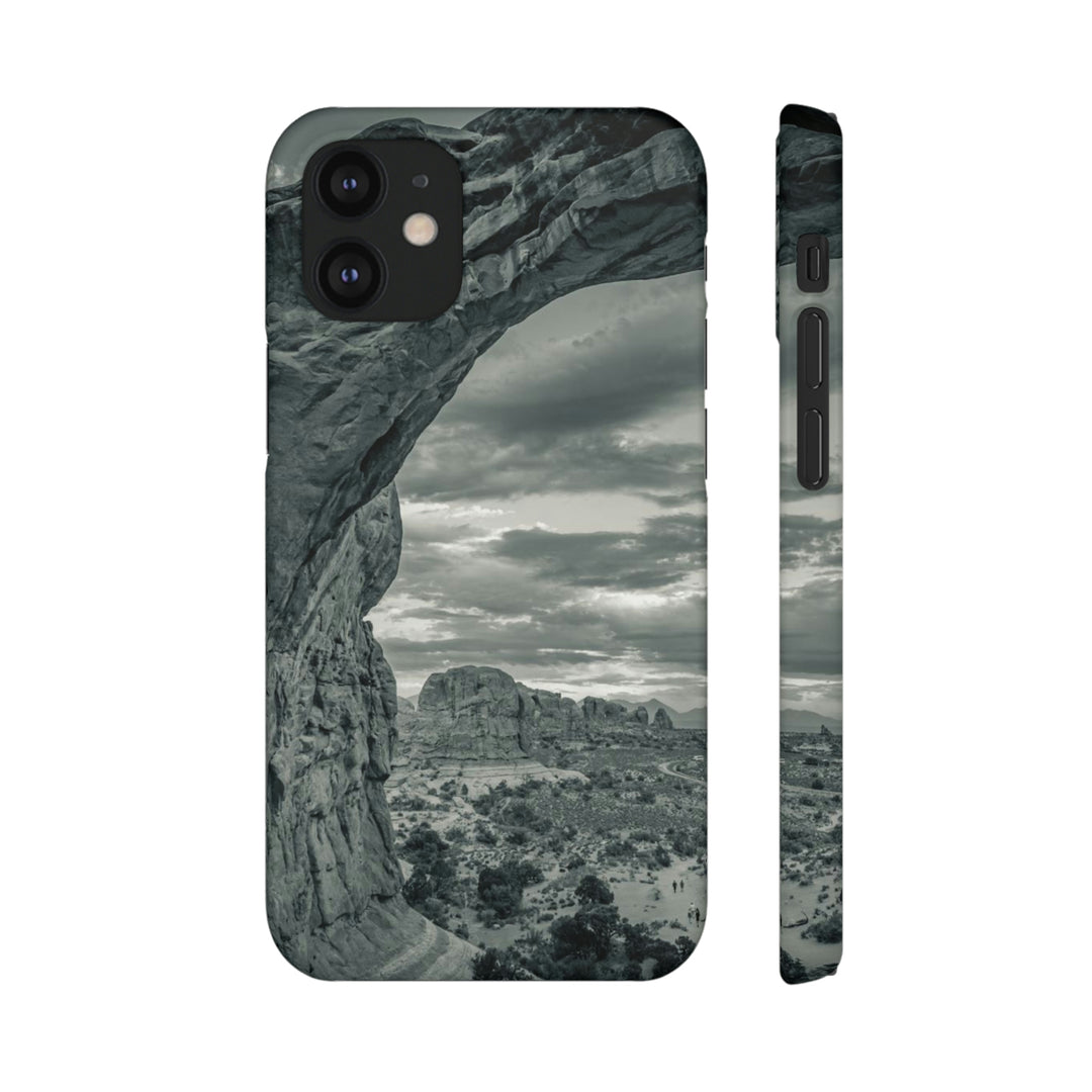 Natural Frames Part 2 in Black and White - Phone Case