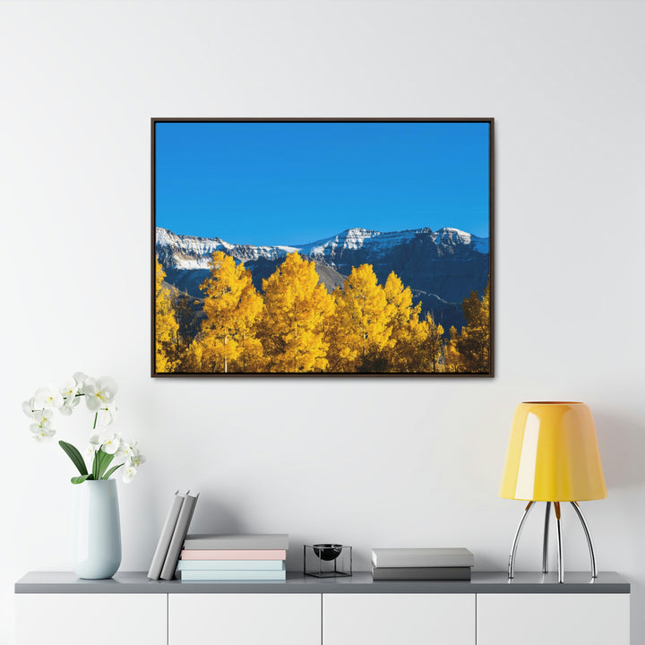 Golden Glow - Canvas with Frame