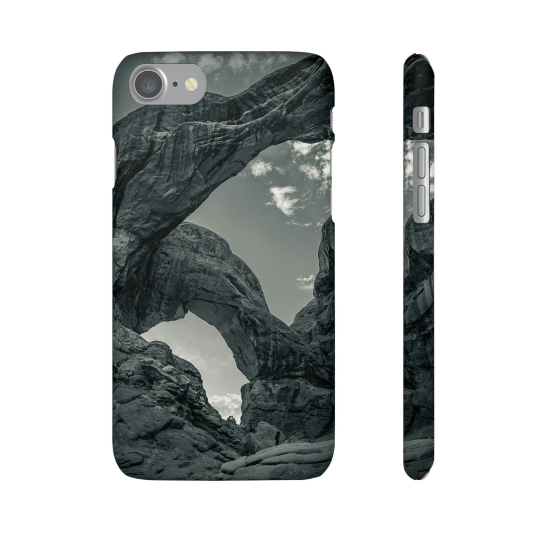 Natural Frames Part 4 in Black and White - Phone Case