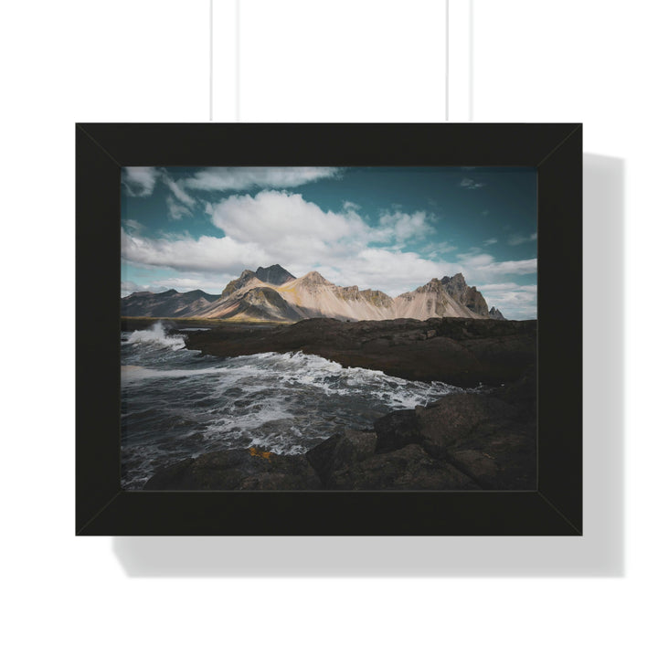 Crashing Sea - Framed Print