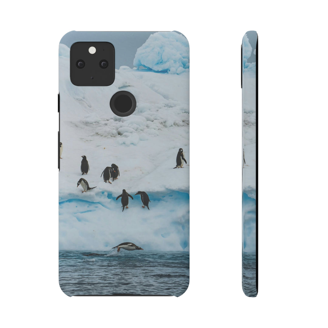 Porpoising Penguin - Phone Case