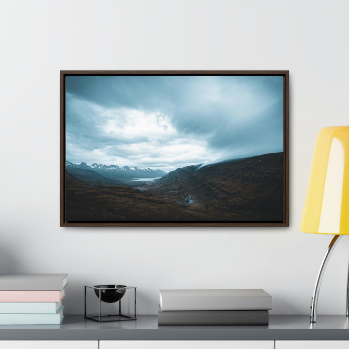 Icelandic Scene - Canvas with Frame