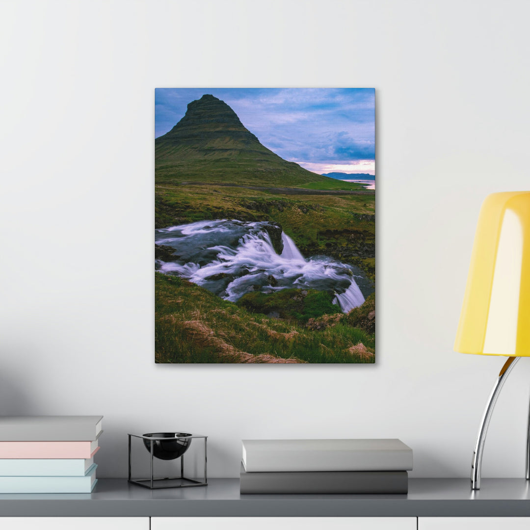 An Icelandic Sunset - Canvas