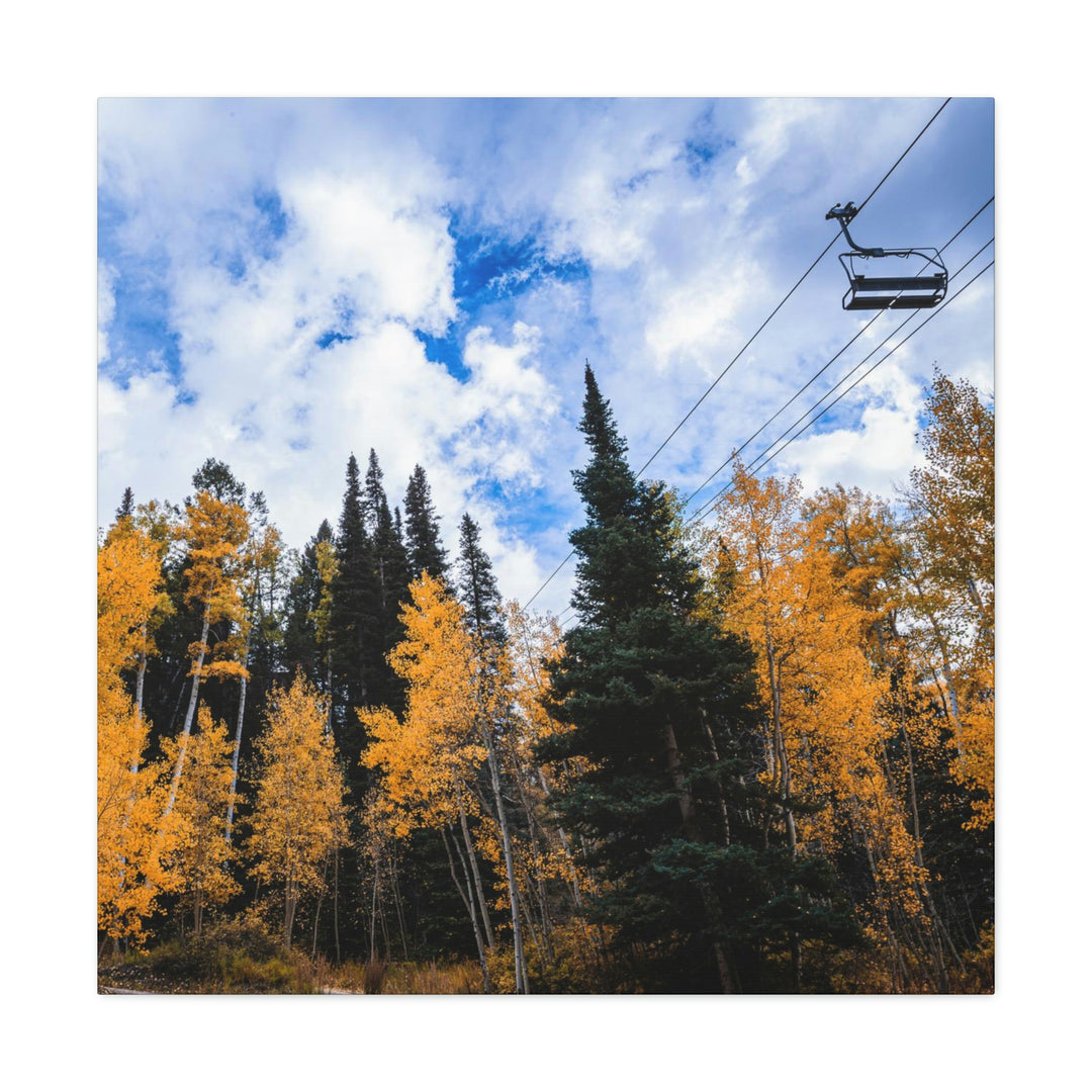 Chairlift in Suspension - Canvas