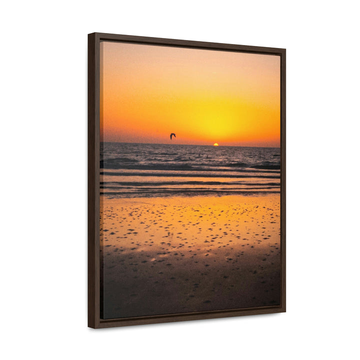 Sunrise on the Sea - Canvas with Frame