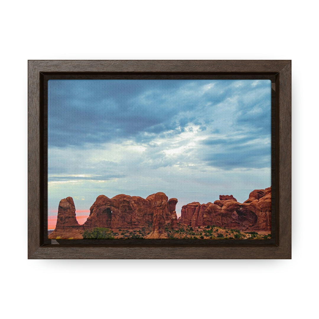 Arches at Sunset - Canvas with Frame