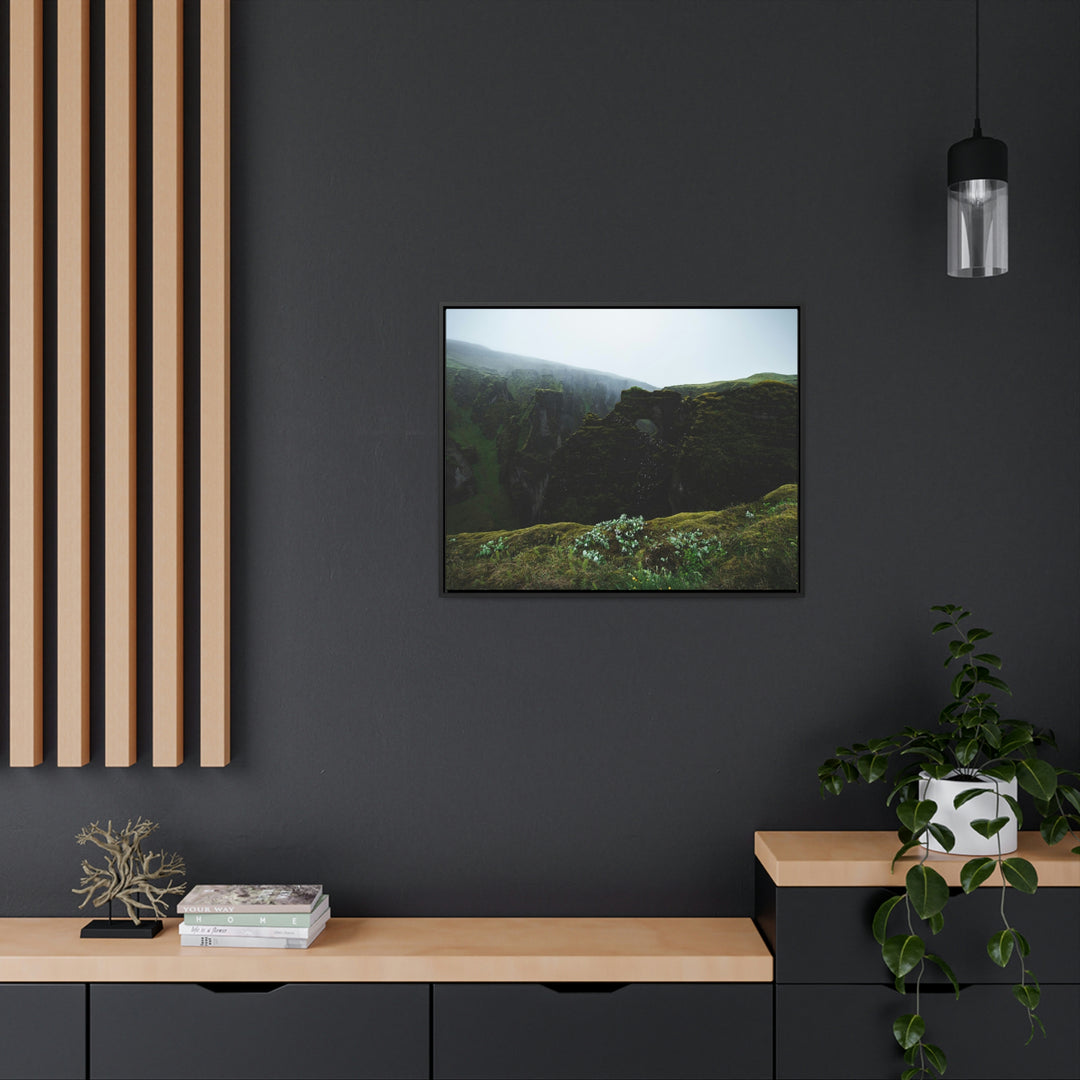 Mystical Canyon - Canvas with Frame