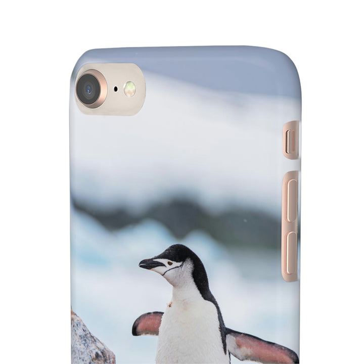 Stretched Penguin - Phone Case