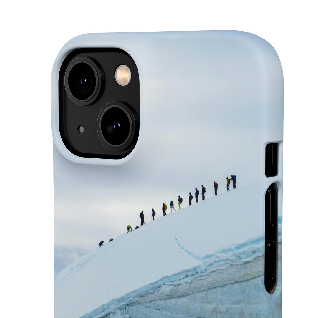 Preparing for the Climb - Phone Case