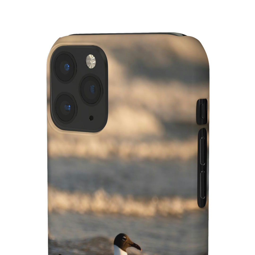 Laughing Gull in the Surf - Phone Case