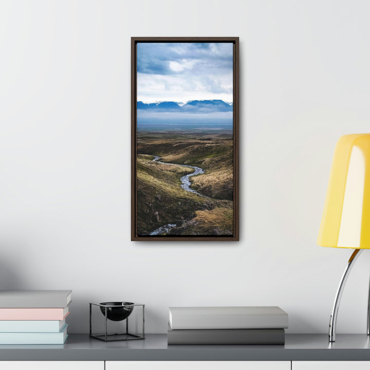 The Fog Approaches - Canvas with Frame