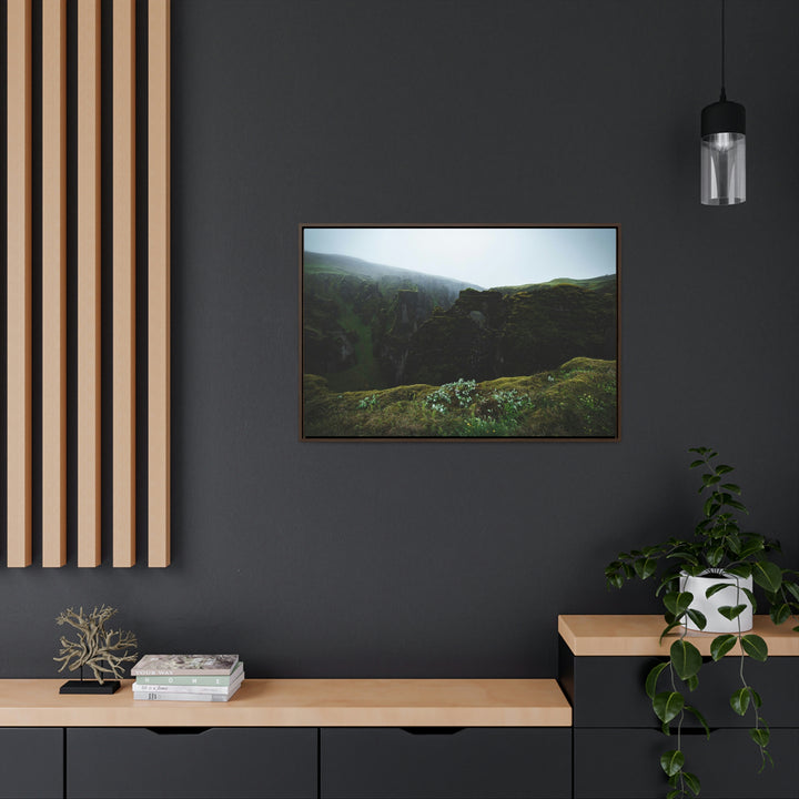 Mystical Canyon - Canvas with Frame