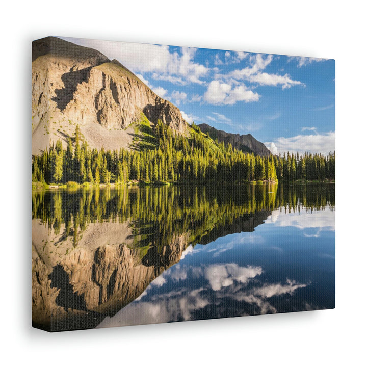 Mountain Scene Reflected - Canvas