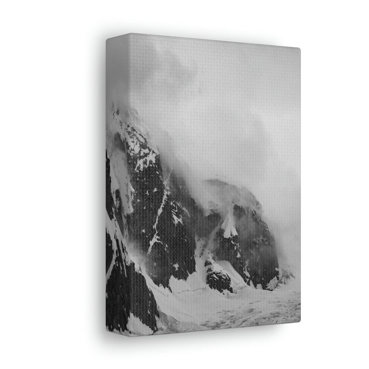 The Mist Descends in Black and White - Canvas