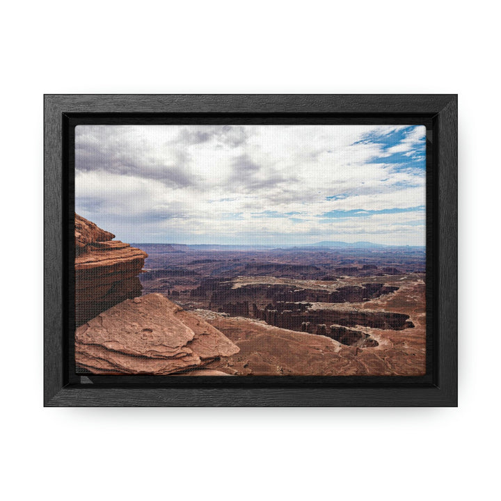 The Canyon Below - Canvas with Frame