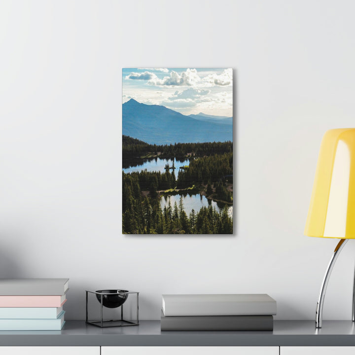 Cool Mountain Lakes - Canvas