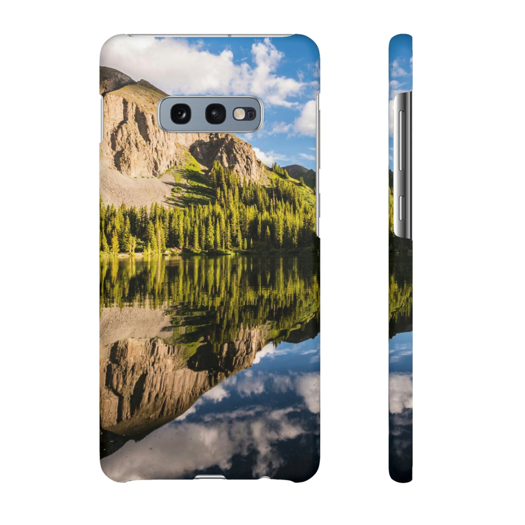 Mountain Scene Reflected - Phone Case