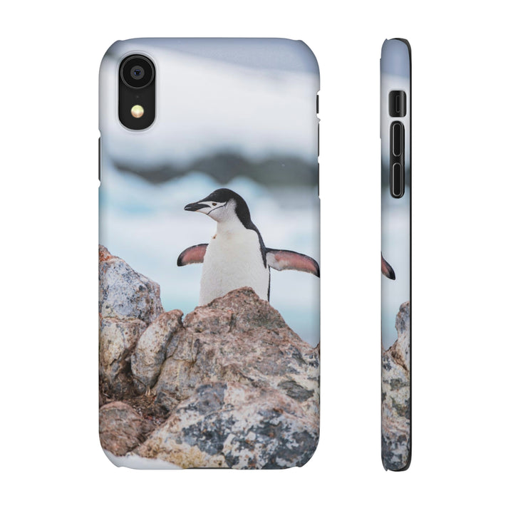 Stretched Penguin - Phone Case