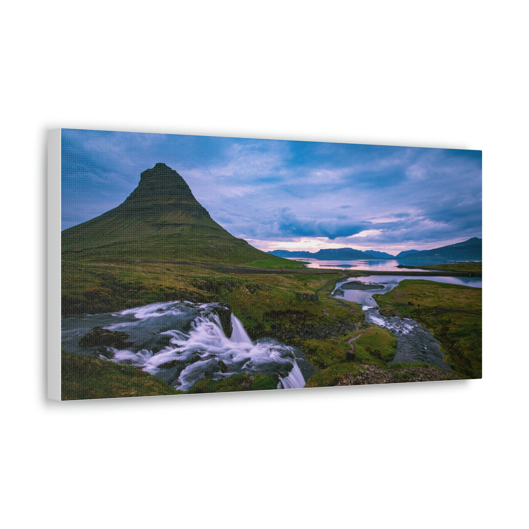 An Icelandic Sunset - Canvas