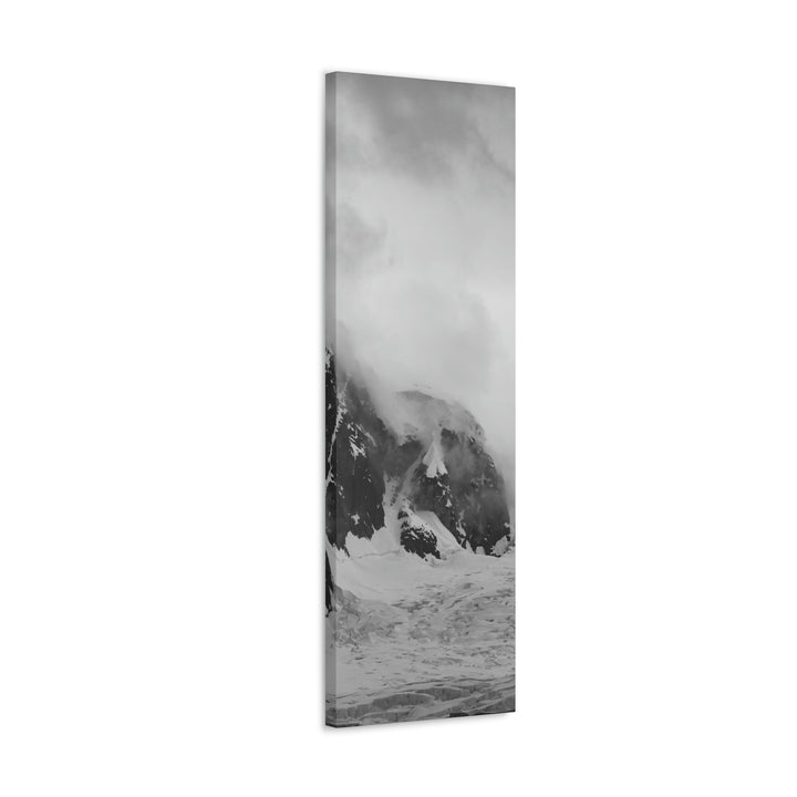 The Mist Descends in Black and White - Canvas