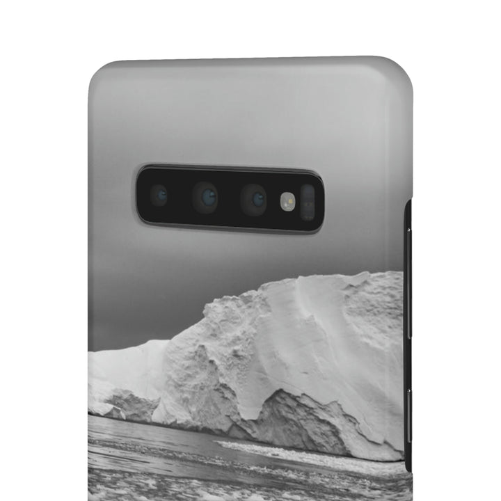 Lane of Ice In Black and White - Phone Case